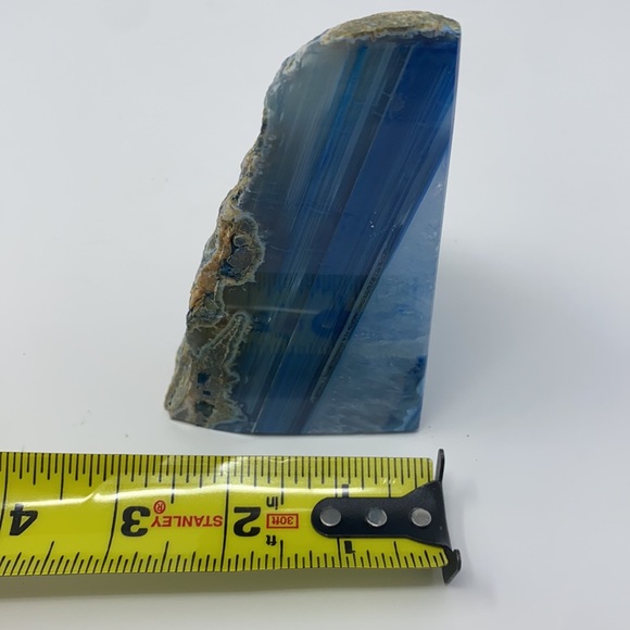 💚Host Pick💜 Blue Agate Slab - Picture 7 of 7